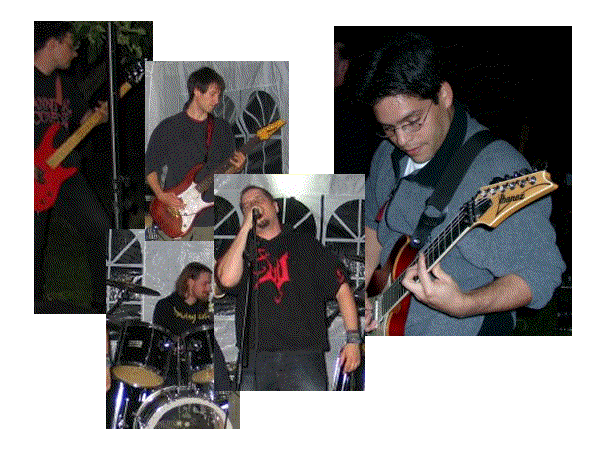 Collage von den Auftritten 2004, 05 und 06